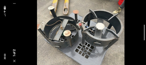 Cast iron commercial - 1, burner